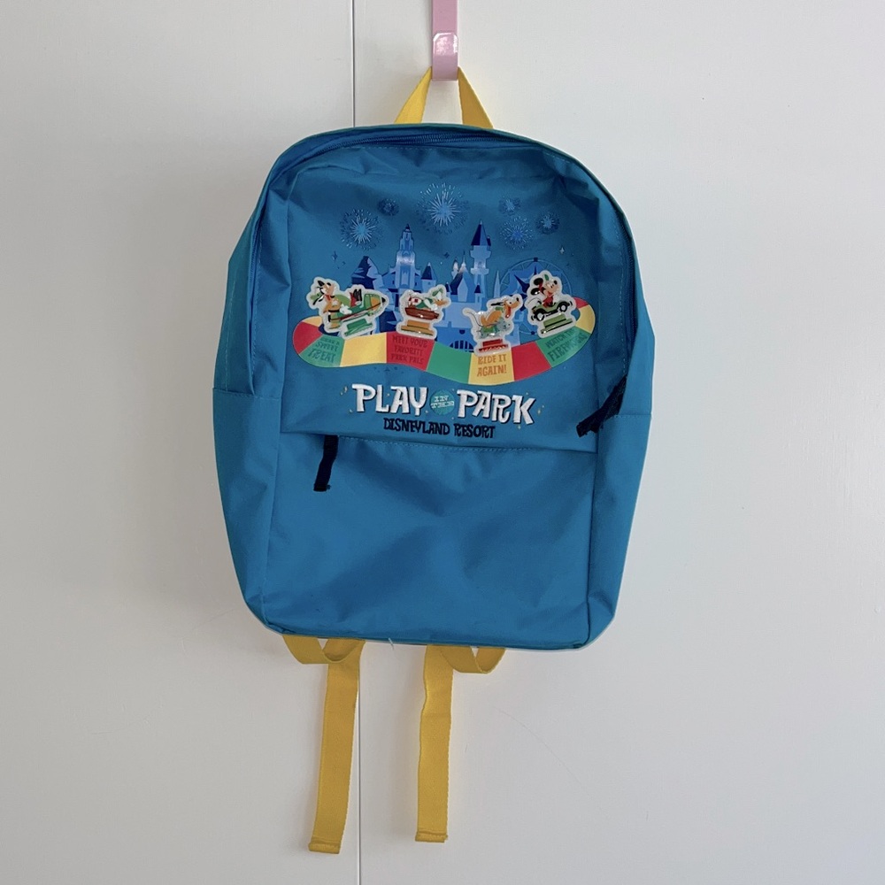 Blue Disneyland Resort Backpack bought at park